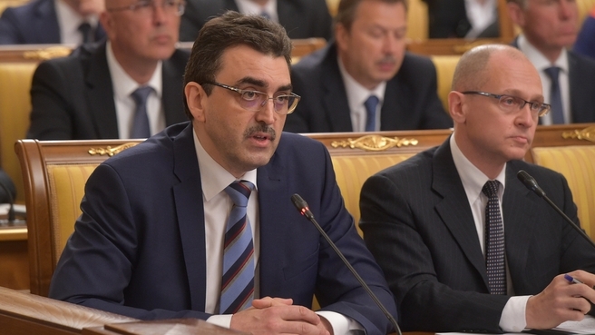 Ректор ТГУ выступил на заседании Правительства РФ