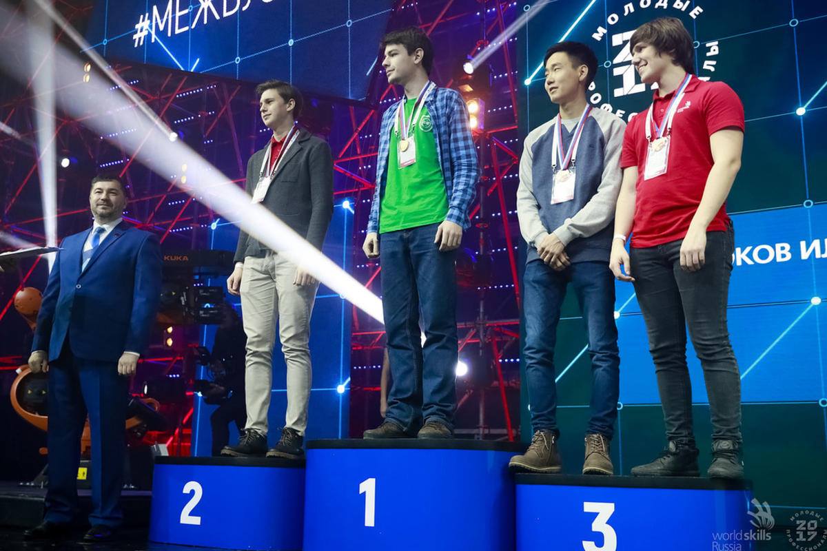 Студент ИПМКН выиграл чемпионат WorldSkills Russia по веб-разработке