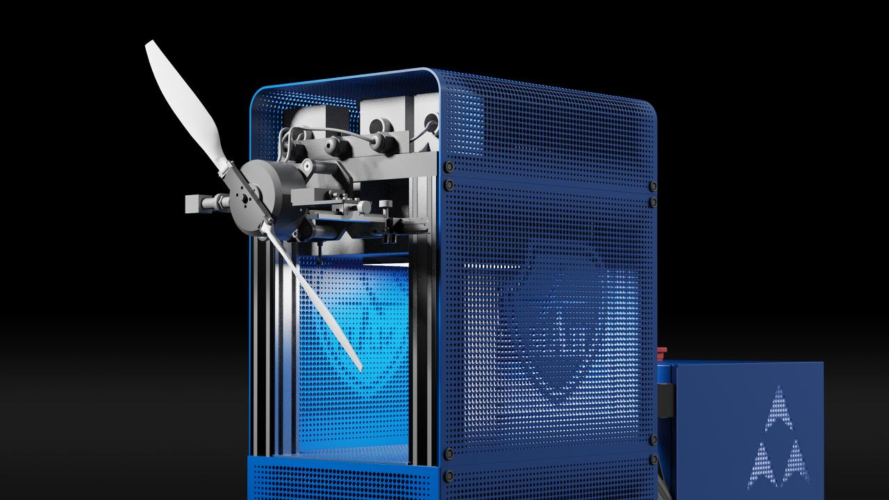 Стенд для испытаний винтомоторной группы: как СЦД работает с hi-tech задачами