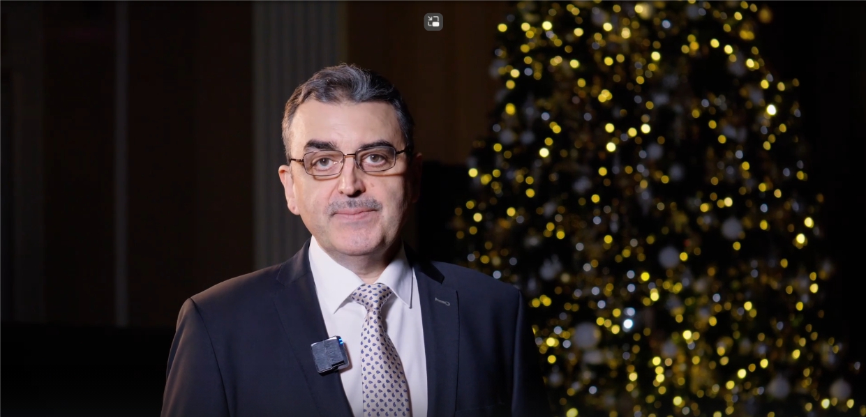 Ректор ТГУ поздравляет с Новым годом