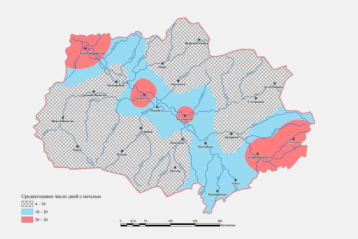 Томск тегульдет карта