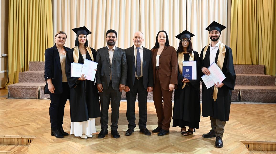 ВИША ТГУ вручила дипломы первым магистрам-биоинформатикам