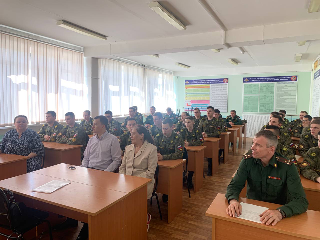 Студенты Военного учебного центра получили стипендию им. В.И. Голикова