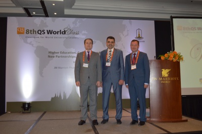 Руководство ТГУ и партнеры университета принимают участие в работе Восьмой конвенции QS WorldClass