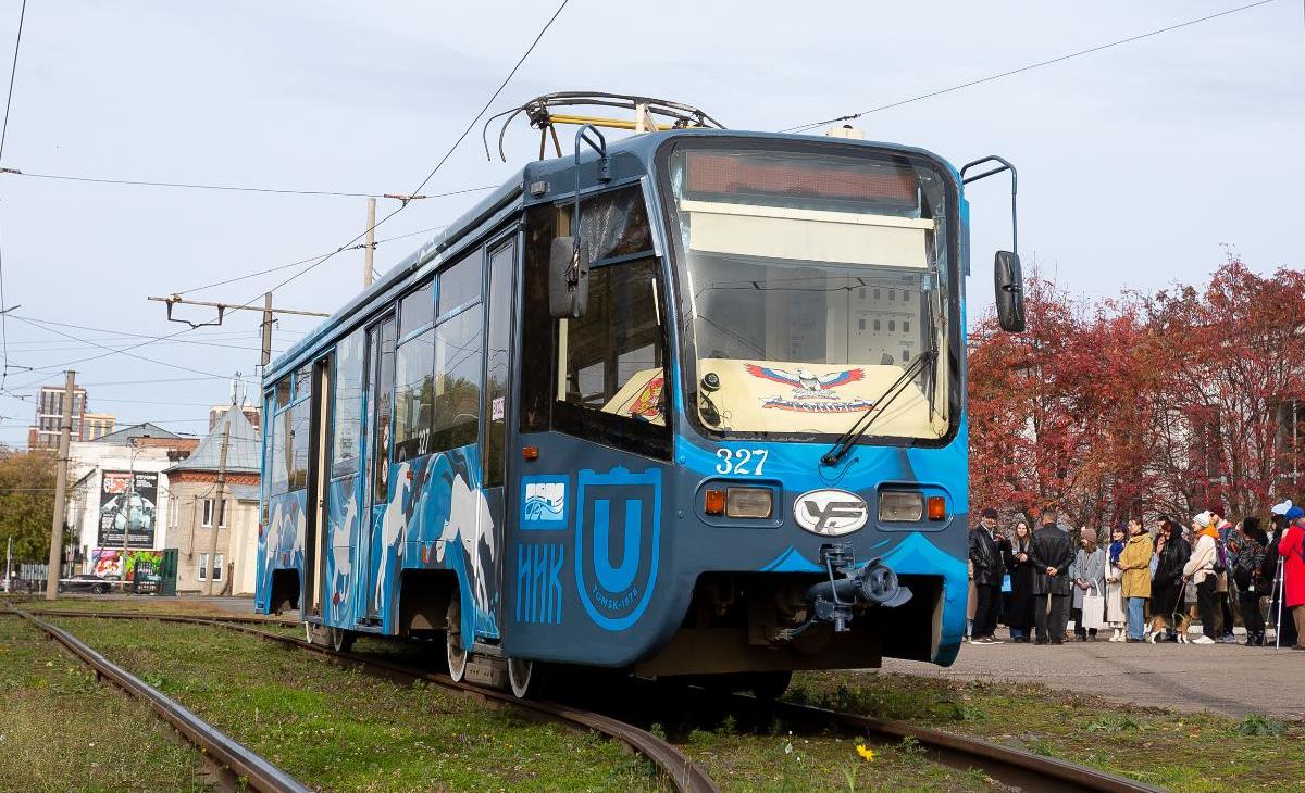 Первый томский арт-трамвай вышел на маршрут