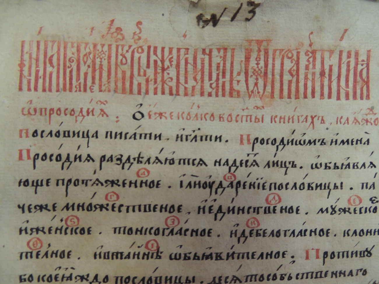 Истории книжных раритетов «Научки» ТГУ: 200 списков Азбуковника