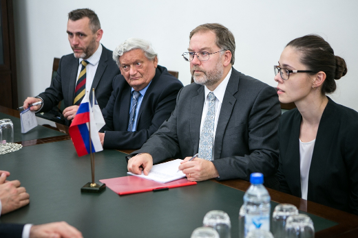 Ректор ТГУ с советником МИД Великобритании обсудили сотрудничество