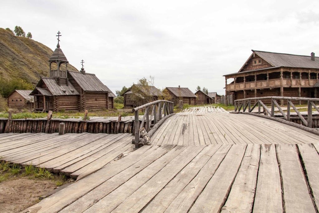 Посад сибирских старожилов