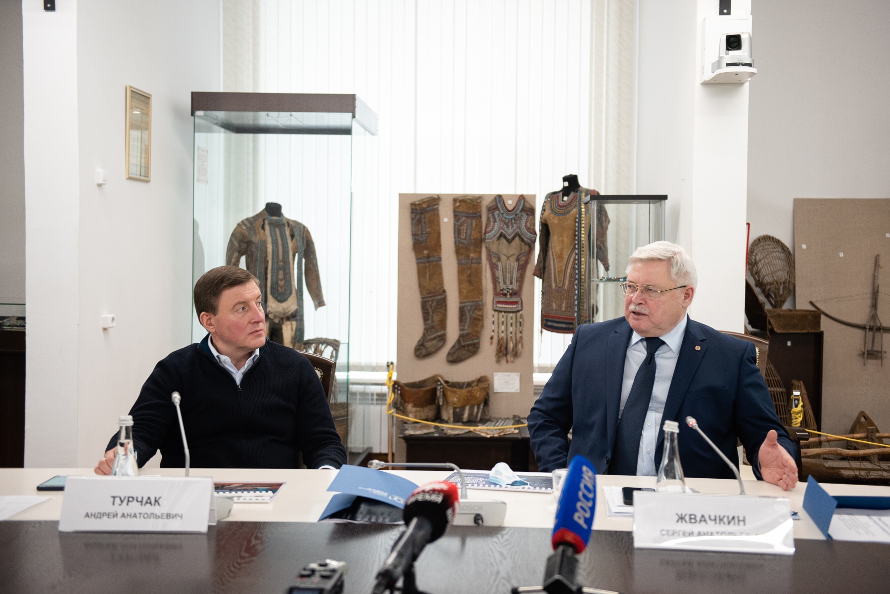 Андрей Турчак и Сергей Жвачкин Андрей Турчак и Сергей Жвачкин