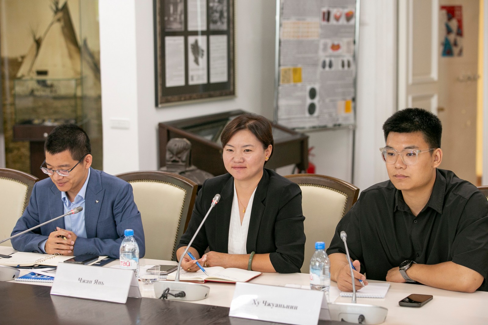 Делегация компании Beijing Ruoxi Trading Co, Ltd на встрече с руководством ТГУ Делегация компании Beijing Ruoxi Trading Co, Ltd на встрече с руководством ТГУ
