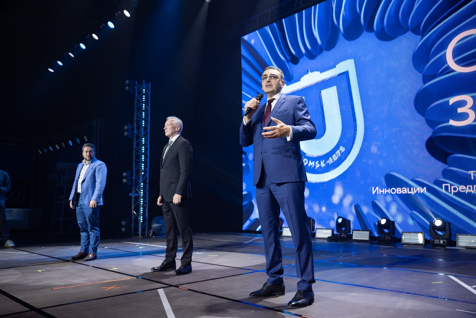 Ректор ТГУ Эдуард Галажинский на праздновании Дня Знаний ТГУ