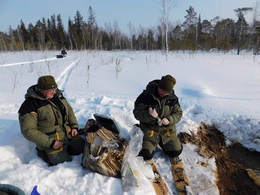Полевые исследования. Отбор проб снега Отбор проб