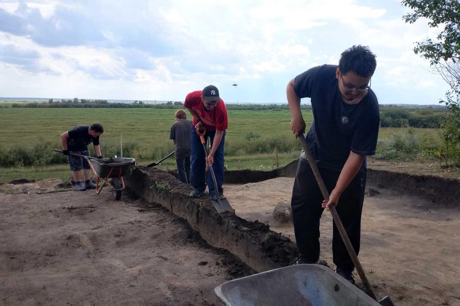 Студенты ФИПН на практике в Венгеровском районе