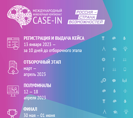 15 марта в ТГУ – XI Международный инженерный чемпионат «CASE-IN»