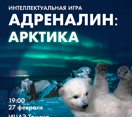 27 февраля – День полярного медведя и Арктики в ИЦАЭ Томска